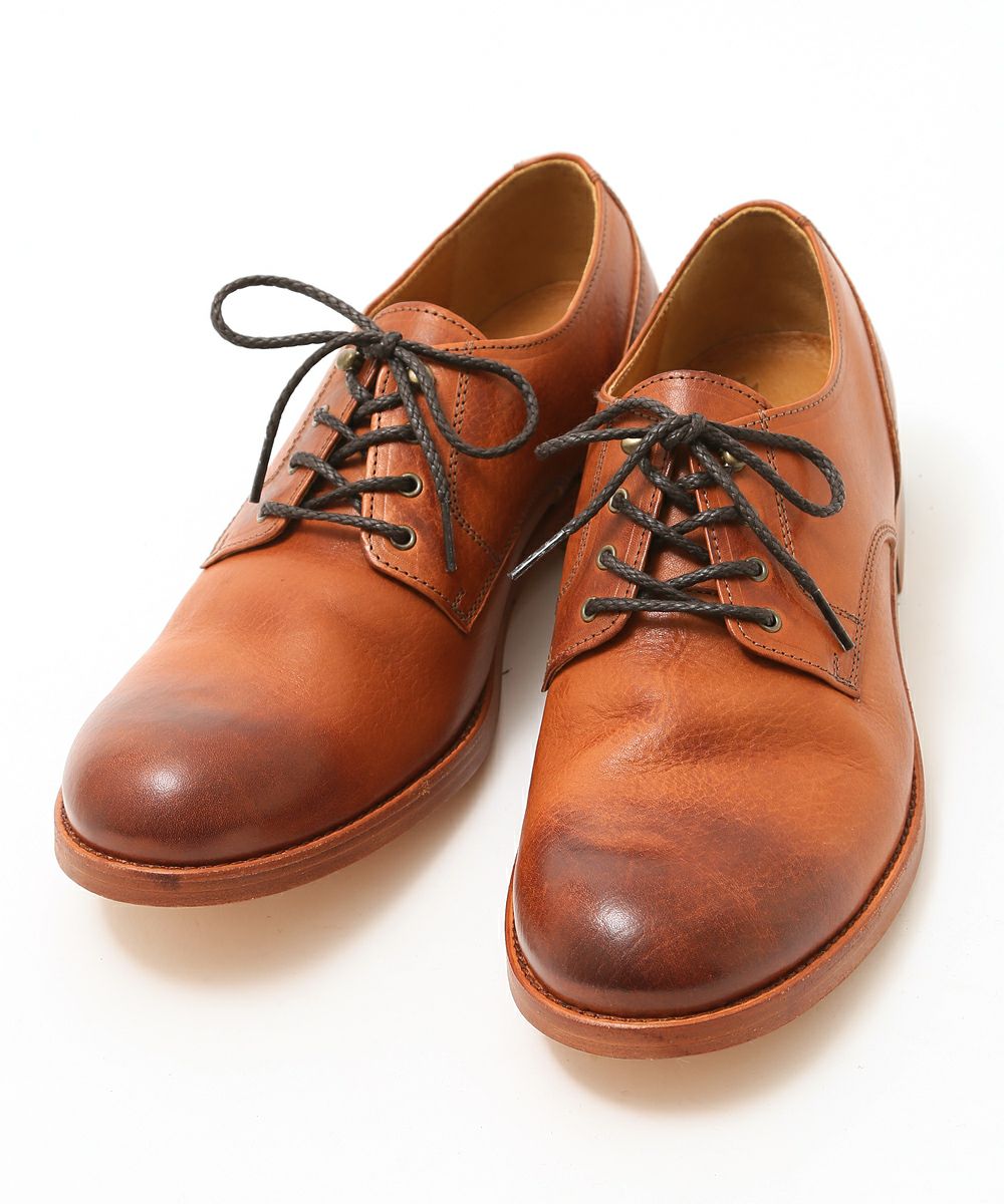 試着交換OK！50sVintage  1952　カナダ製　フエルトタン　サービスシューズ　プレーントゥ　5アイレット 26.0-26.5-27.0　Vintage//men's 菅NO.WZG-134 試着交換OK！50sVintage 1952 カナダ製 フエルトタン サービスシューズ