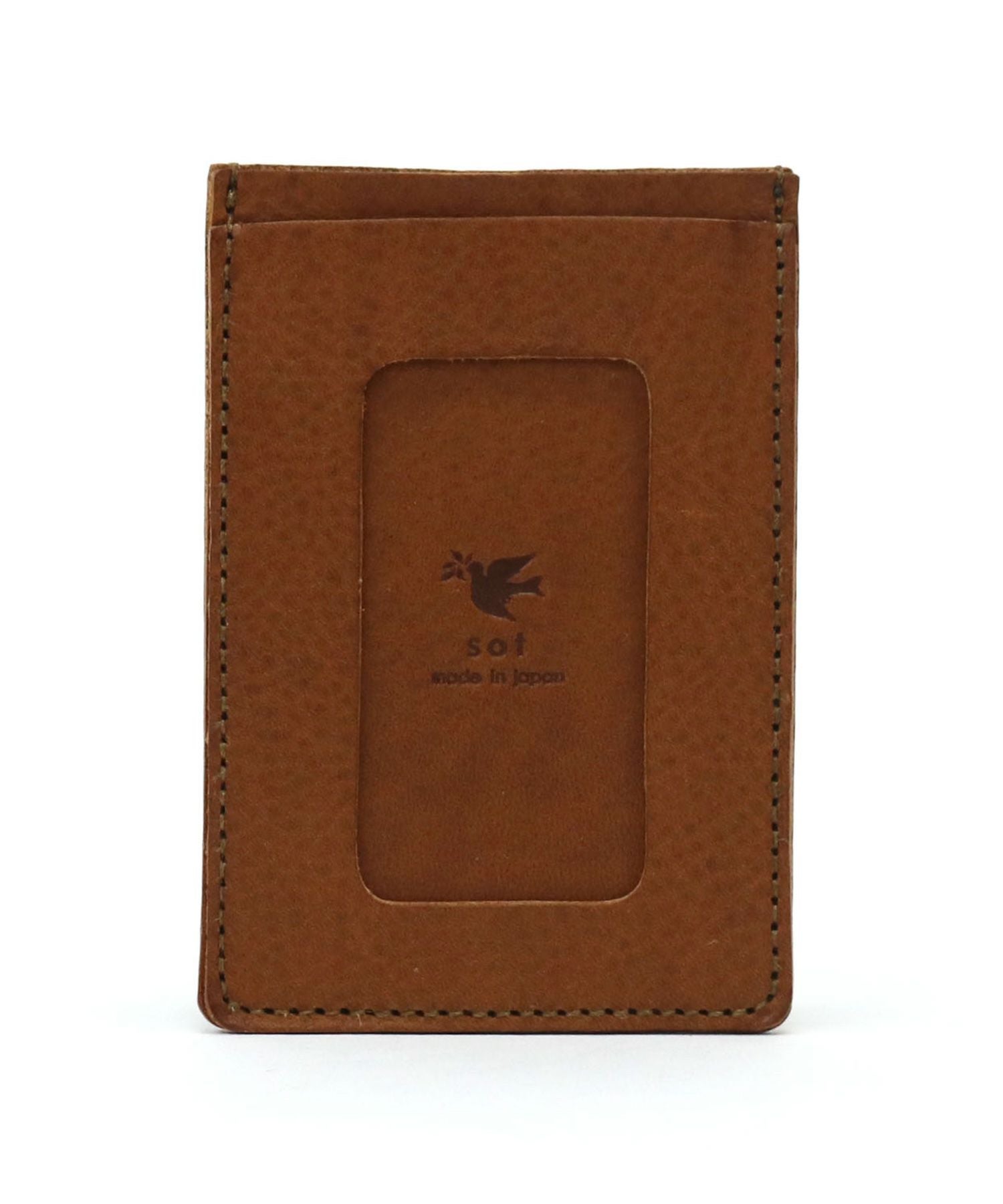 ミネルバボックスレザーパスケース | sot online store