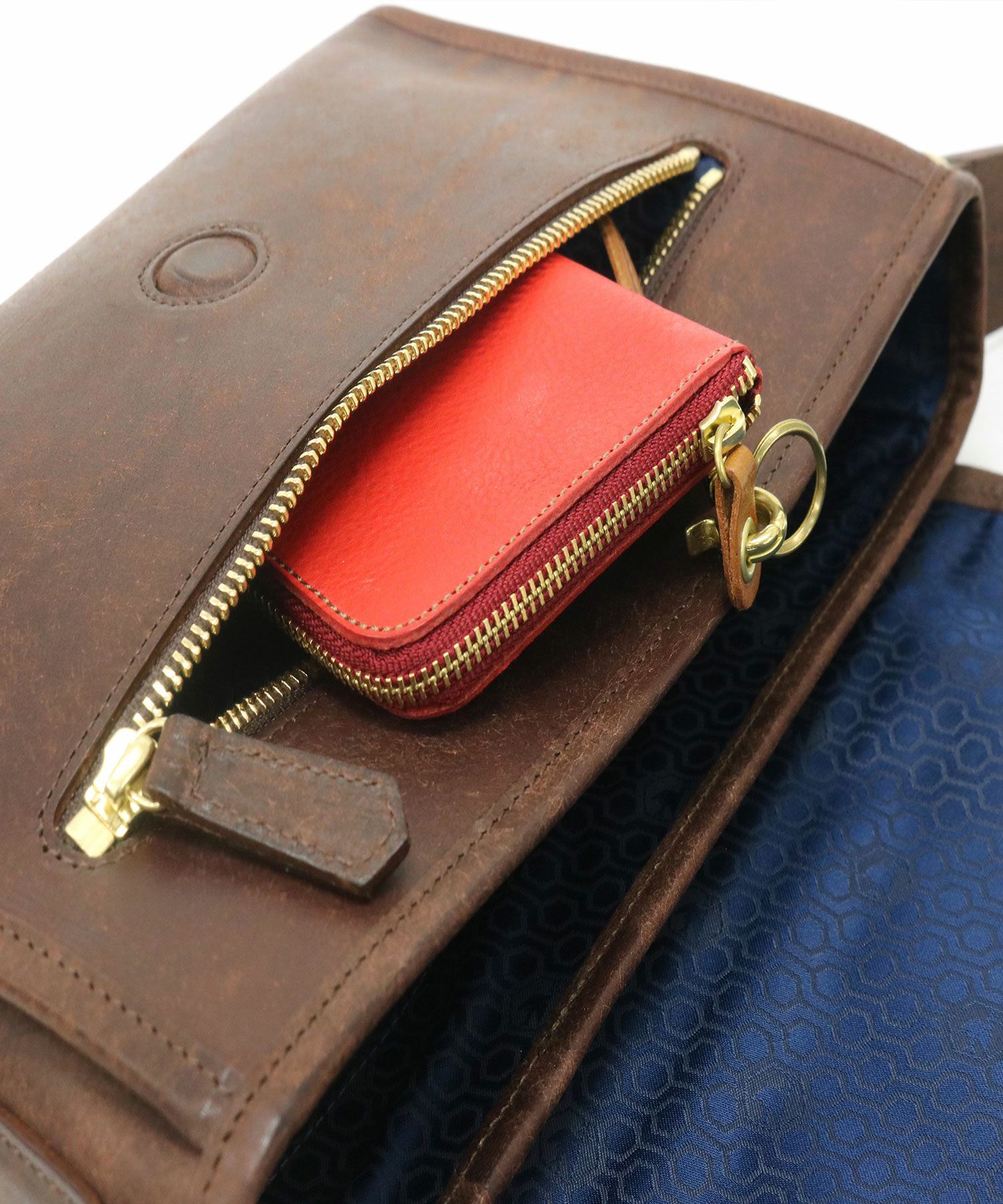 プエブロレザーフラップミニショルダーバッグ | sot online store