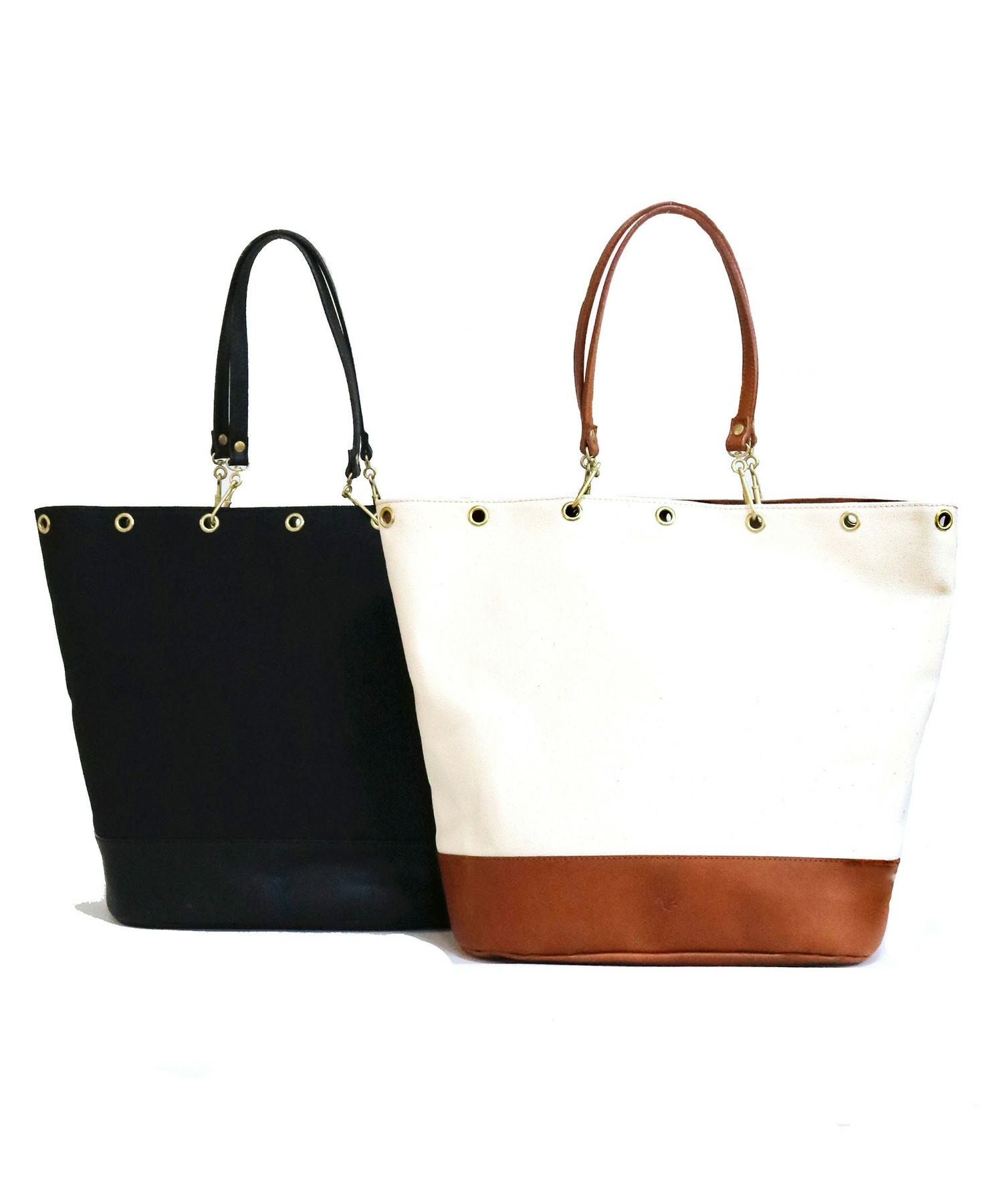 キャンバス × レザー2wayトートバッグ（L） | sot online store