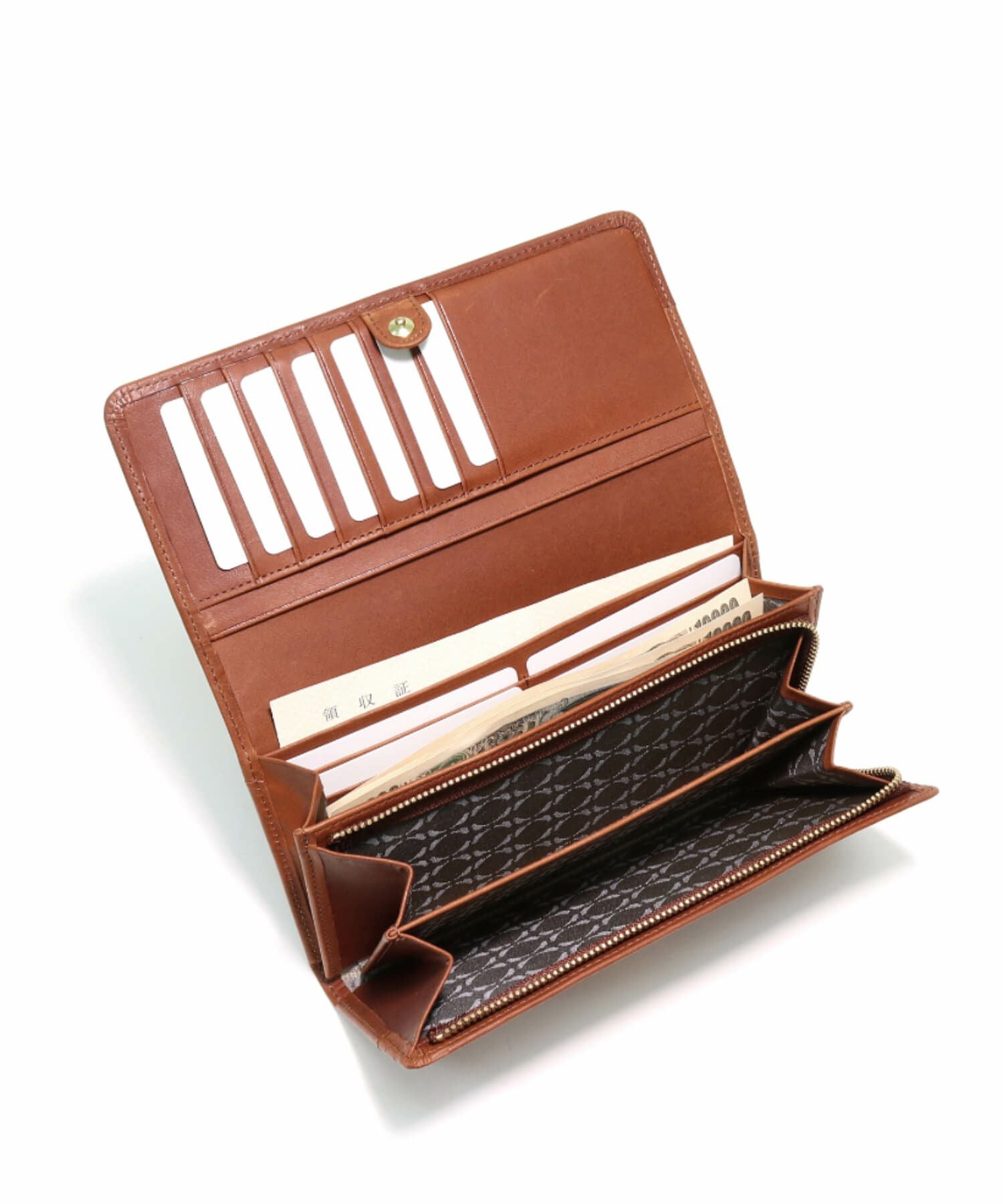 新品　残り１点　長財布　burgtan　一部スレあり　69VV530 ELEGANZAレザー長財布 | sot online store