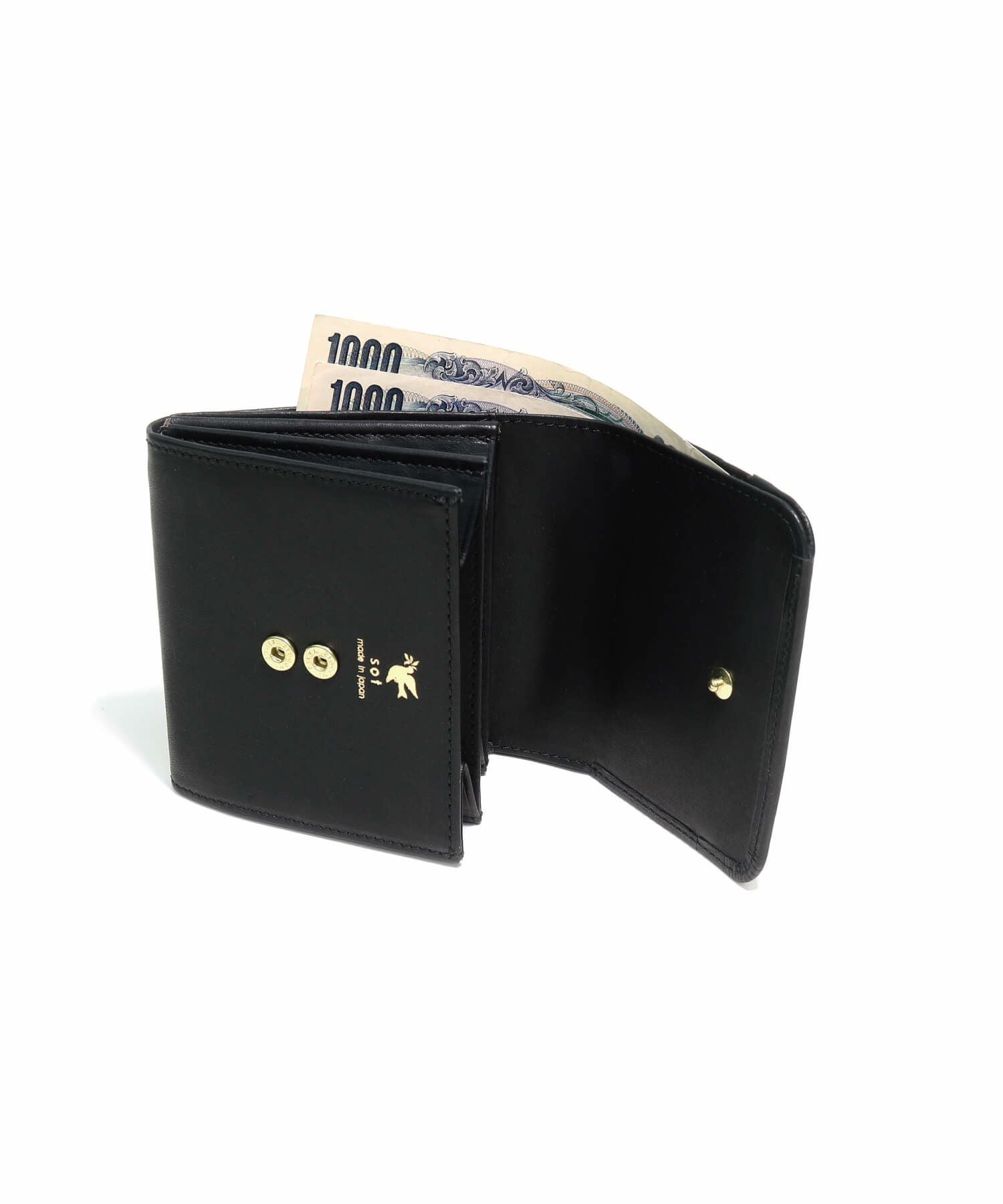 ELEGANZAレザーギャルソン型ミニ財布 | sot online store