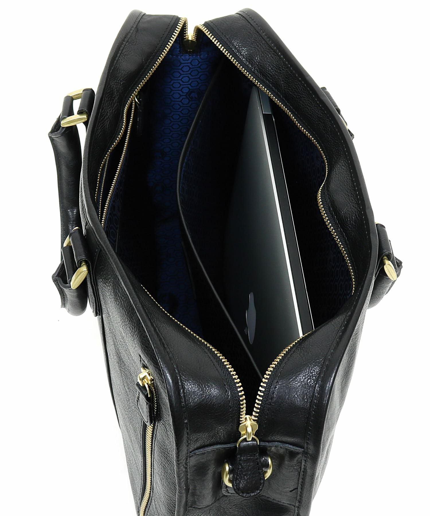 GAMI レザーブリーフバッグ（ショルダーベルト付き） | sot online store