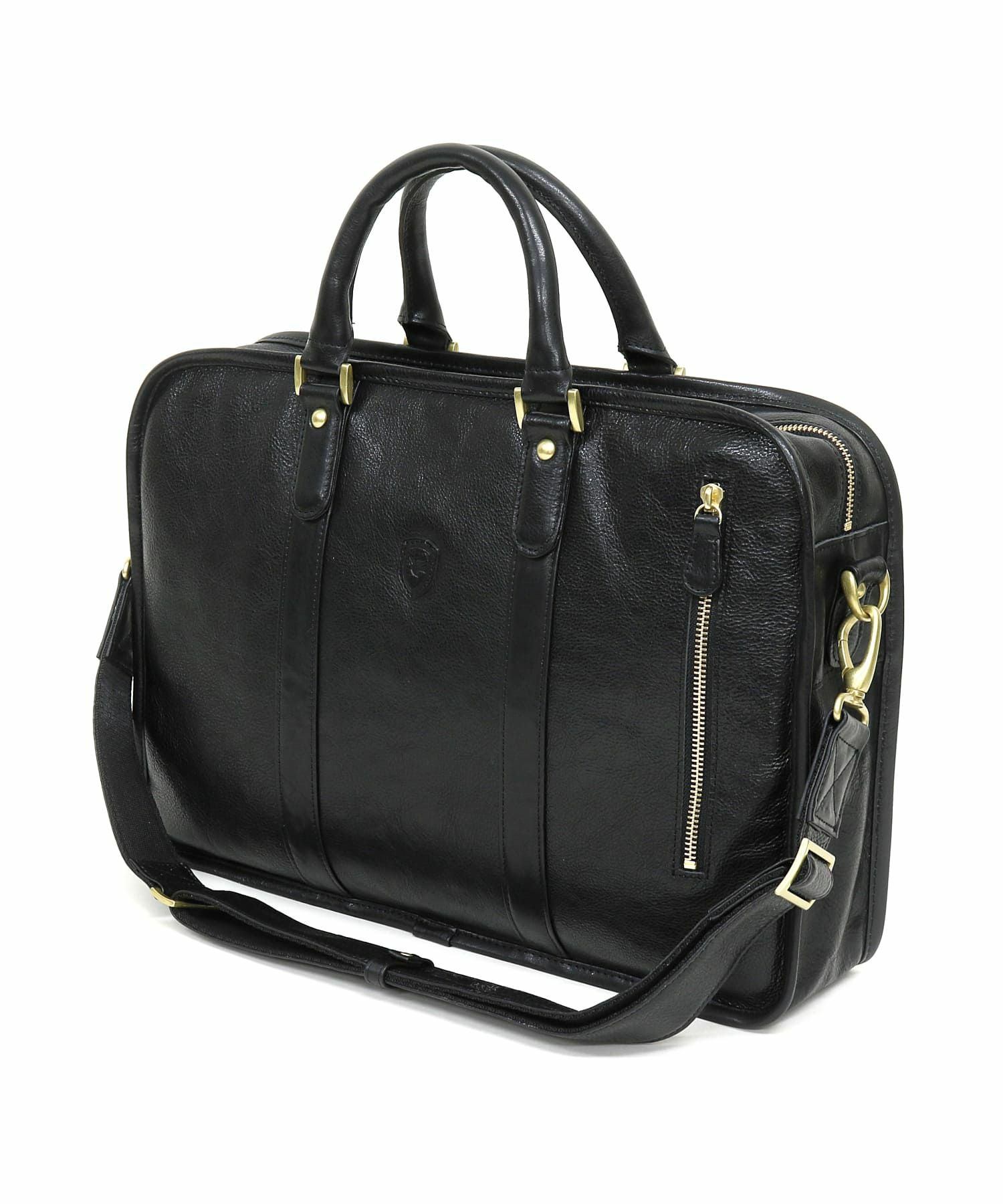 GAMI レザーブリーフバッグ（ショルダーベルト付き） | sot online store